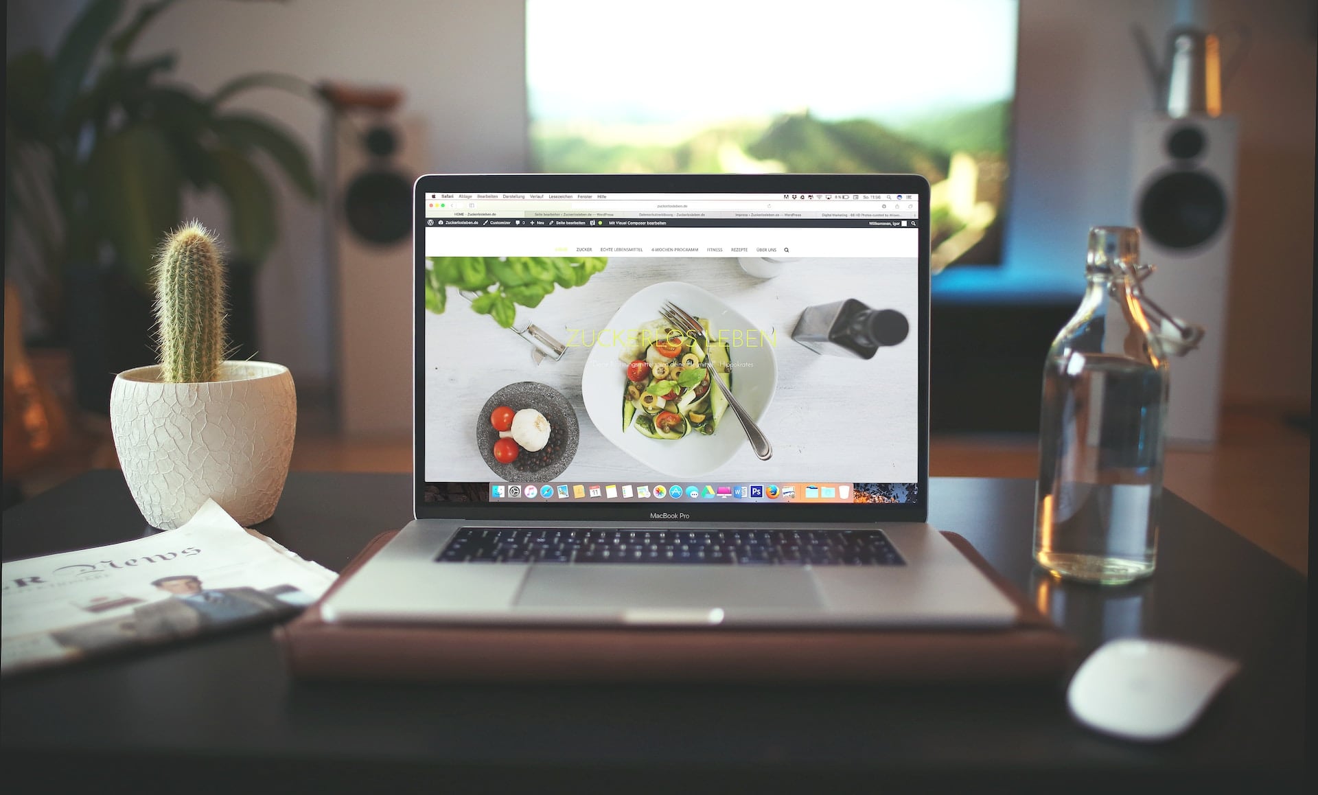 Mac Book Pro Vegetable Dish